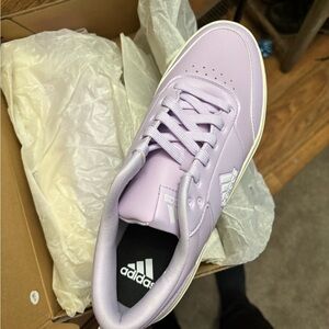 adidas Women's Sneakers in Lavender and White